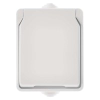 A1397.2 zásuvka IP54 nástenná 16A/250V IP54 biela