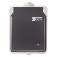A1397 zásuvka IP54 nástenná