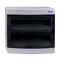 BK080106 nástenná rozvodnica IP40 2-radová 2x18