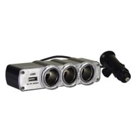 CL13 trojzástrčka 12V/24V pre zapaľovač