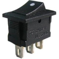 prepínač kolískový ON-ON 1pol.250V/1A submini
